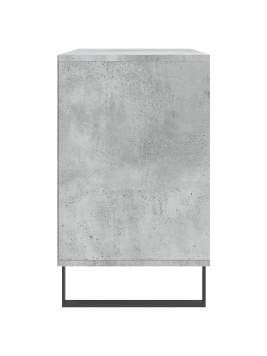 Botník betonově šedý 102x36x60 cm kompozitní dřevo