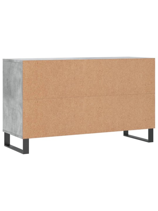 Botník betonově šedý 102x36x60 cm kompozitní dřevo
