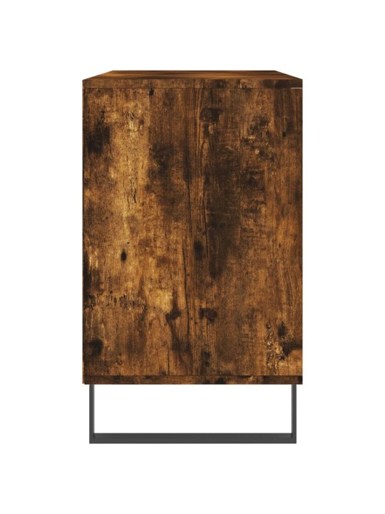 Botník kouřový dub 102x36x60 cm kompozitní dřevo