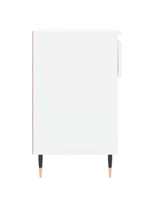 Botník bílý 70 x 36 x 60 cm kompozitní dřevo