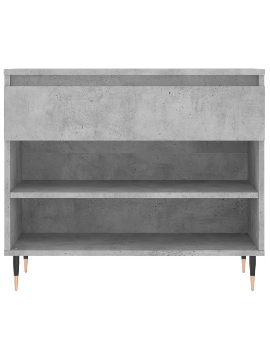 Botník betonově šedý 70x36x60 cm kompozitní dřevo