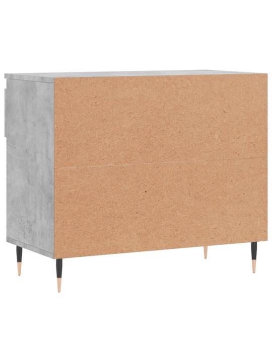 Botník betonově šedý 70x36x60 cm kompozitní dřevo