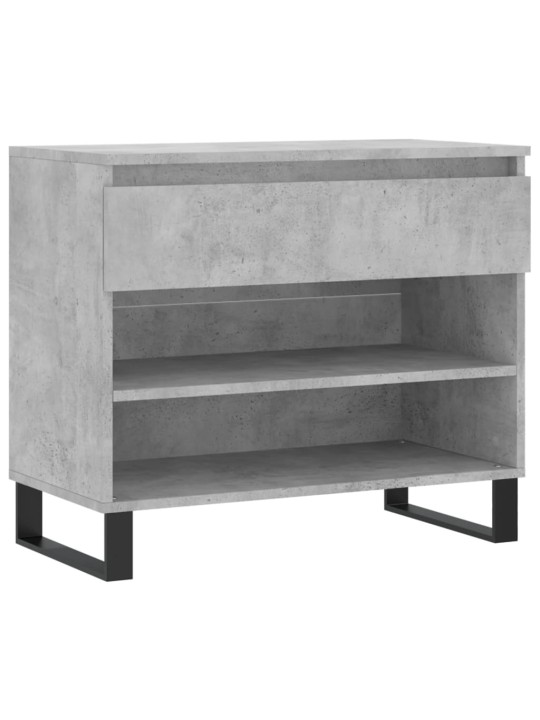 Botník betonově šedý 70x36x60 cm kompozitní dřevo