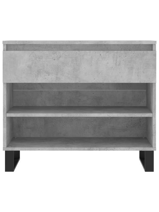 Botník betonově šedý 70x36x60 cm kompozitní dřevo