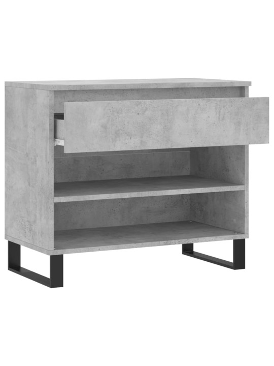 Botník betonově šedý 70x36x60 cm kompozitní dřevo