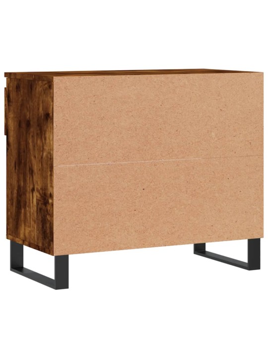 Botník kouřový dub 70x36x60 cm kompozitní dřevo
