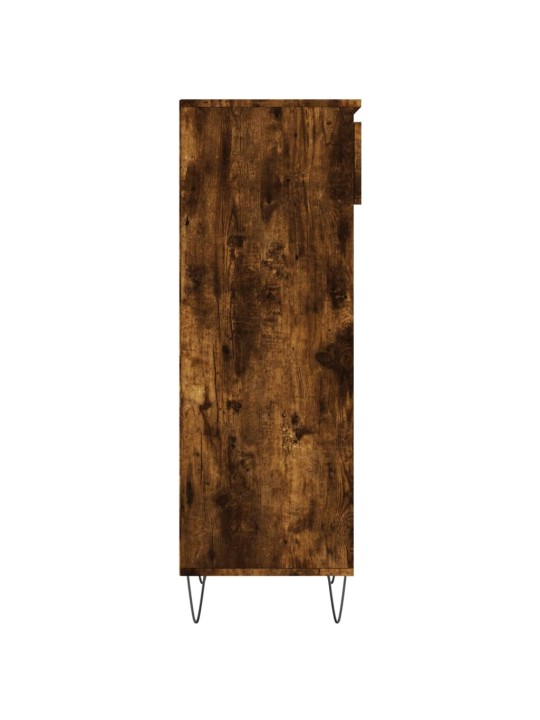 Botník kouřový dub 40x36x105 cm kompozitní dřevo