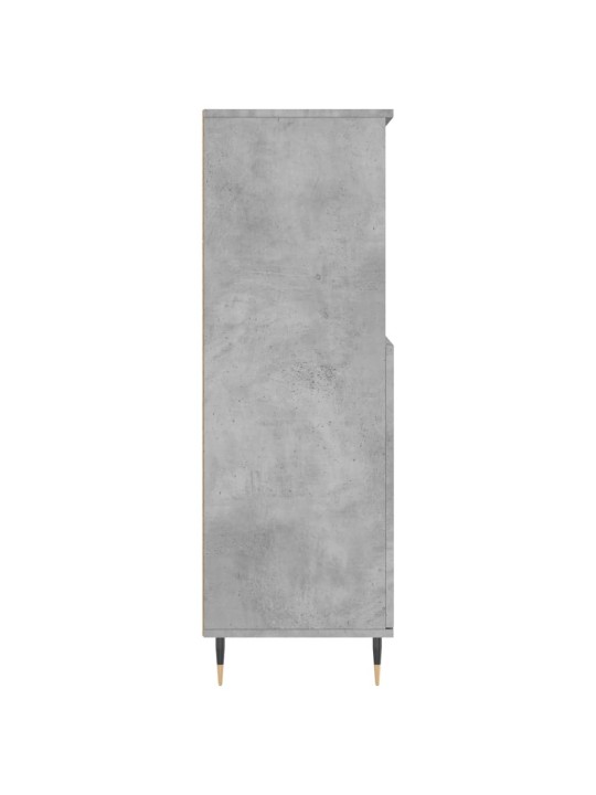 Skříň highboard betonově šedá 60 x 36 x 110 cm kompozitní dřevo