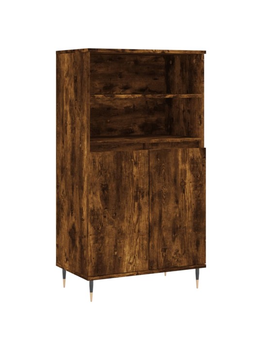 Skříň highboard kouřový dub 60 x 36 x 110 cm kompozitní dřevo