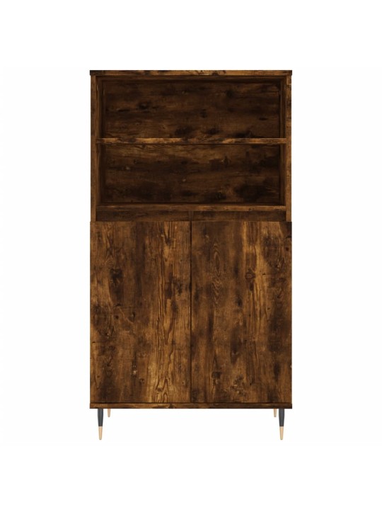 Skříň highboard kouřový dub 60 x 36 x 110 cm kompozitní dřevo