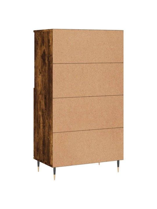 Skříň highboard kouřový dub 60 x 36 x 110 cm kompozitní dřevo
