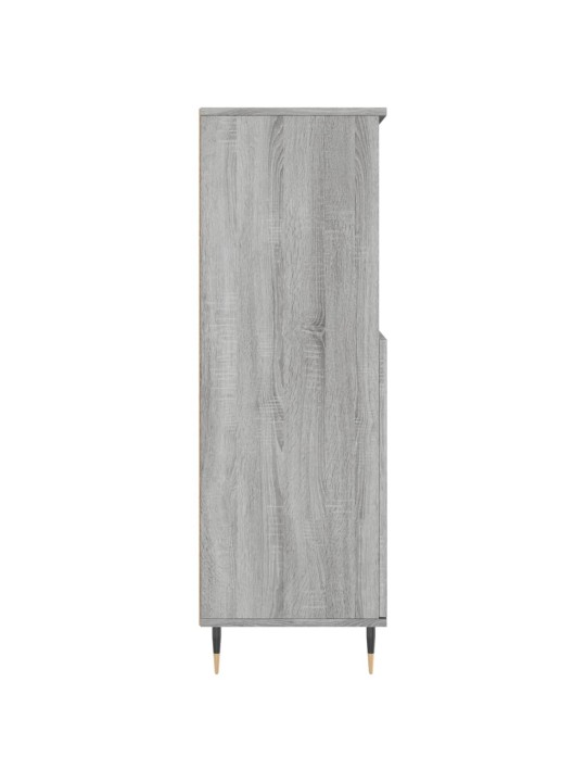 Skříň highboard šedá sonoma 60 x 36 x 110 cm kompozitní dřevo