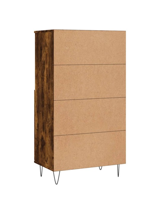Skříň highboard kouřový dub 60 x 36 x 110 cm kompozitní dřevo