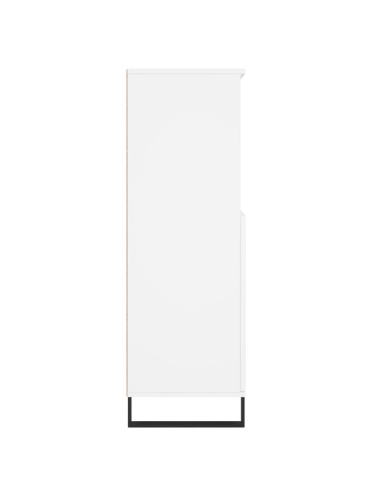 Skříň highboard bílá 60 x 36 x 110 cm kompozitní dřevo