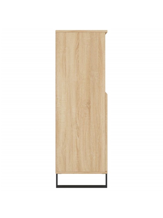 Skříň highboard dub sonoma 60 x 36 x 110 cm kompozitní dřevo