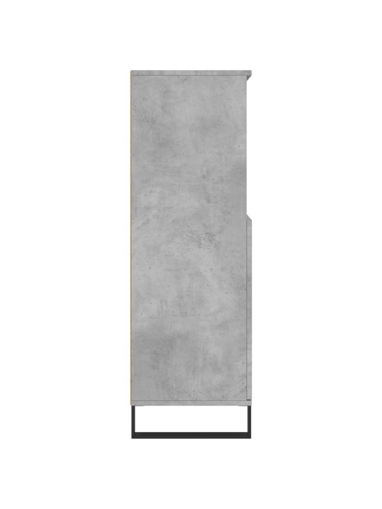 Skříň highboard betonově šedá 60 x 36 x 110 cm kompozitní dřevo