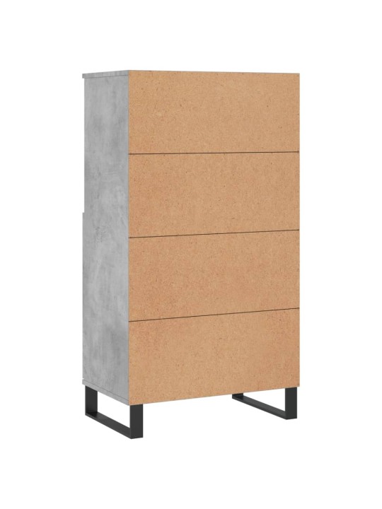 Skříň highboard betonově šedá 60 x 36 x 110 cm kompozitní dřevo