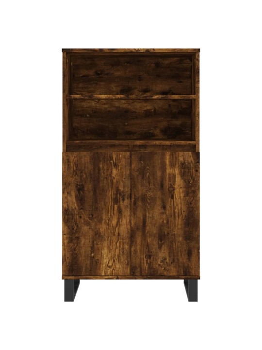 Skříň highboard kouřový dub 60 x 36 x 110 cm kompozitní dřevo