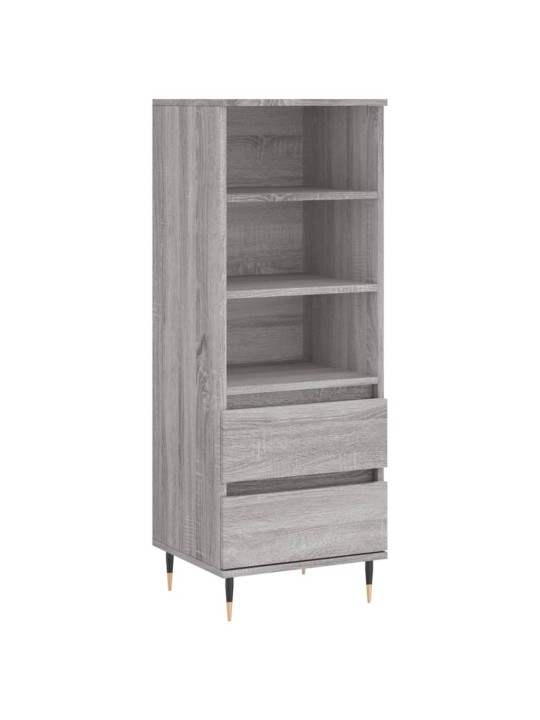 Skříň highboard šedá sonoma 40 x 36 x 110 cm kompozitní dřevo