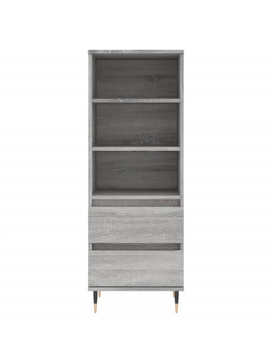 Skříň highboard šedá sonoma 40 x 36 x 110 cm kompozitní dřevo