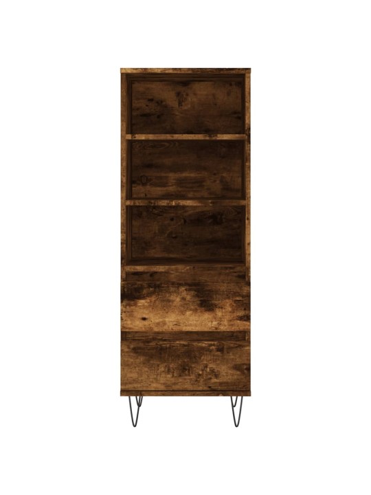 Skříň highboard kouřový dub 40 x 36 x 110 cm kompozitní dřevo