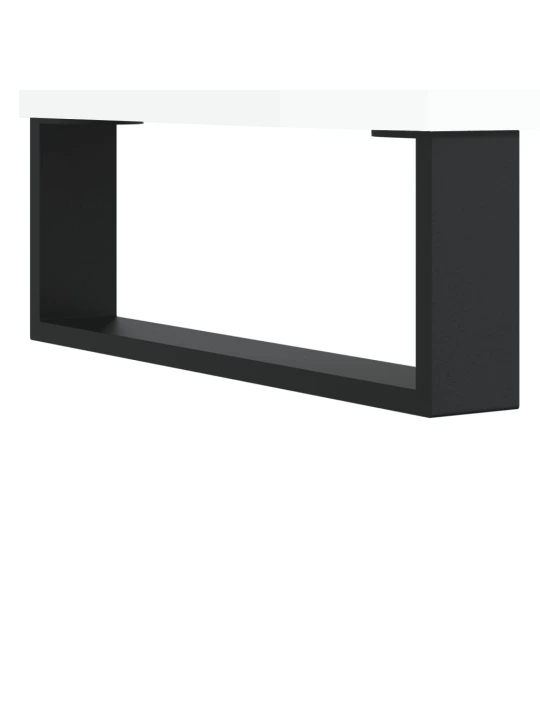 Skříň highboard bílá s vysokým leskem 40 x 36 x 110 cm kompozit