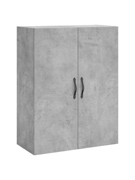 Nástěnná skříňka betonově šedá 69,5x34x90 cm kompozitní dřevo