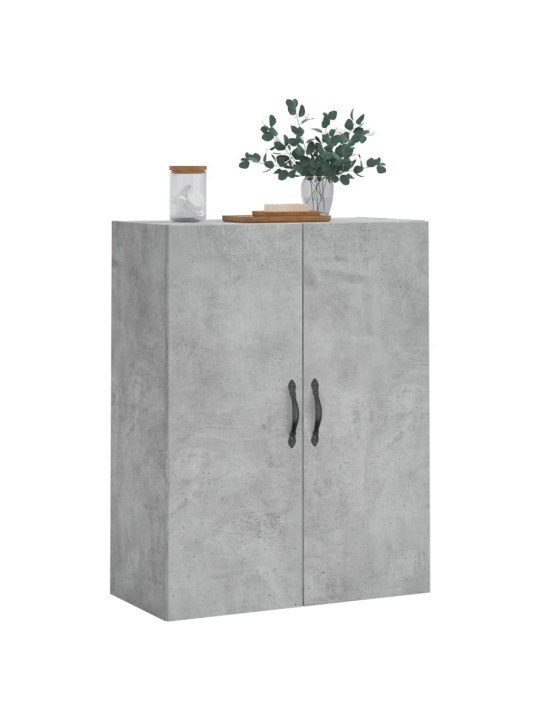 Nástěnná skříňka betonově šedá 69,5x34x90 cm kompozitní dřevo