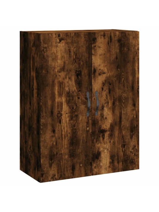 Nástěnná skříňka kouřový dub 69,5 x 34 x 90 cm kompozitní dřevo