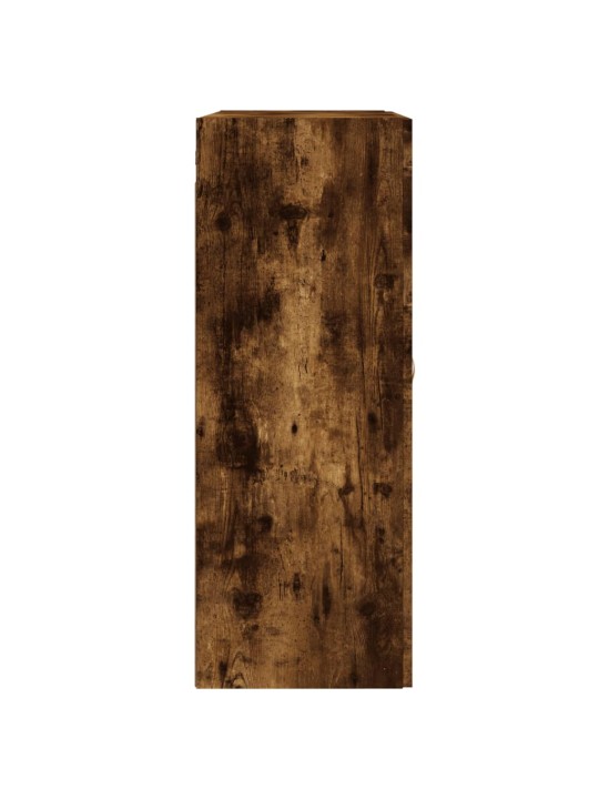 Nástěnná skříňka kouřový dub 69,5 x 34 x 90 cm kompozitní dřevo