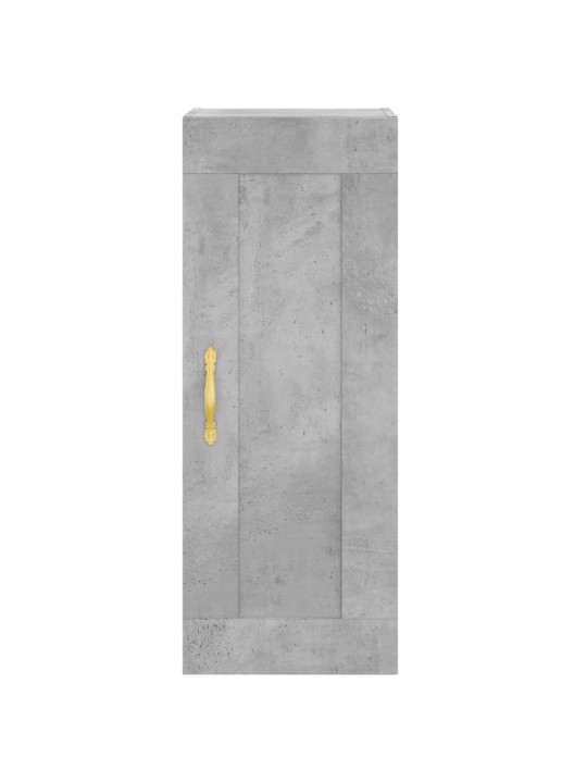 Nástěnná skříňka betonově šedá 34,5x34x90 cm kompozitní dřevo