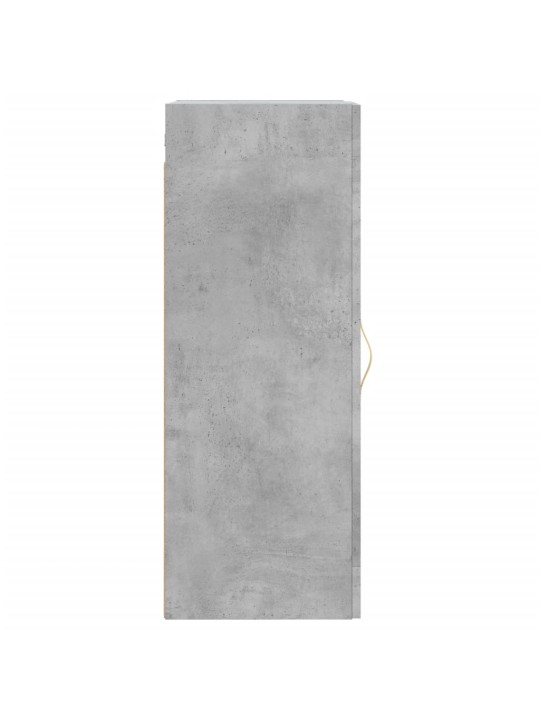 Nástěnná skříňka betonově šedá 34,5x34x90 cm kompozitní dřevo