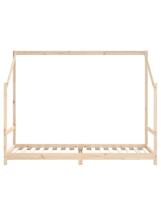 Dětská postel 90 x 200 cm masivní borové dřevo
