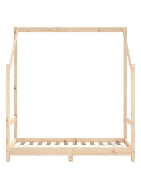 Dětská postel 70 x 140 cm masivní borové dřevo