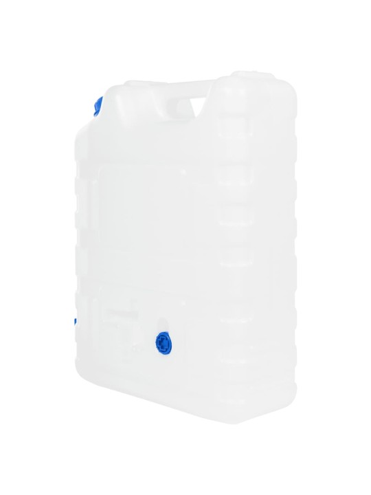 Zásobník na vodu s kohoutkem průhledný 20 l plast