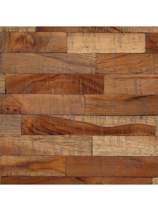 Konferenční stolek kulatý Ø 55 x 40 cm masivní recyklovaný teak