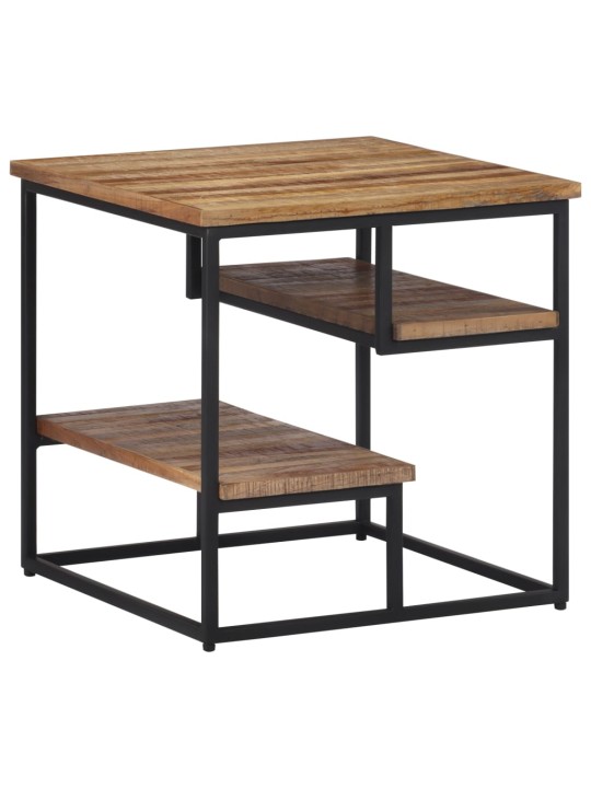 Odkládací stolek 50 x 50 x 50 cm masivní recyklovaný teak