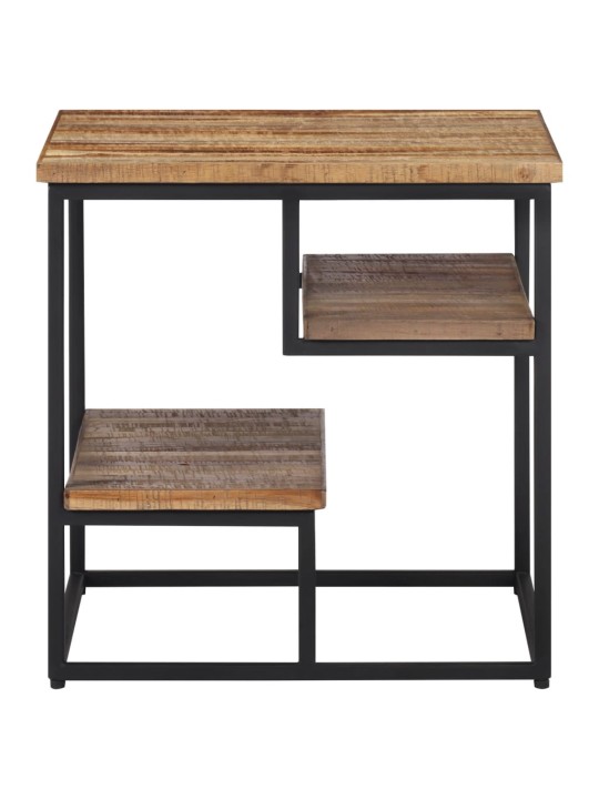 Odkládací stolek 50 x 50 x 50 cm masivní recyklovaný teak