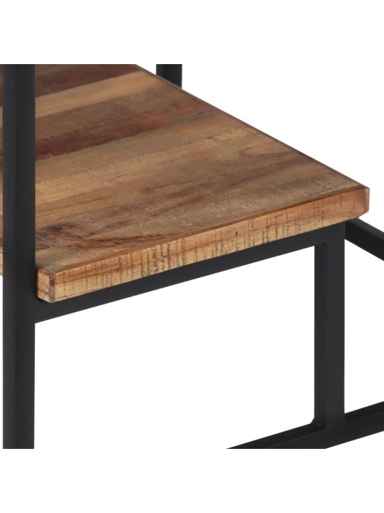 Odkládací stolek 50 x 50 x 50 cm masivní recyklovaný teak