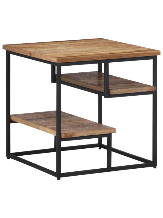 Odkládací stolek 50 x 50 x 50 cm masivní recyklovaný teak