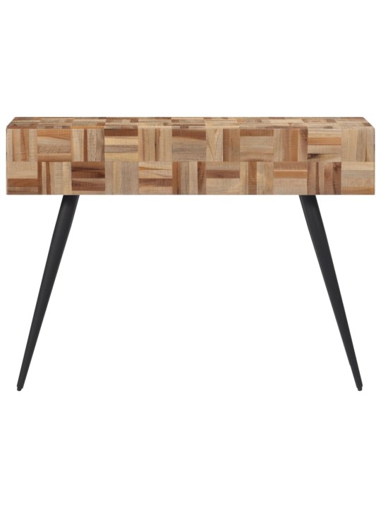 Konzolový stolek 110 x 34 x 80 cm masivní recyklovaný teak