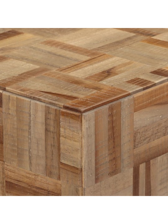 Konzolový stolek 110 x 34 x 80 cm masivní recyklovaný teak