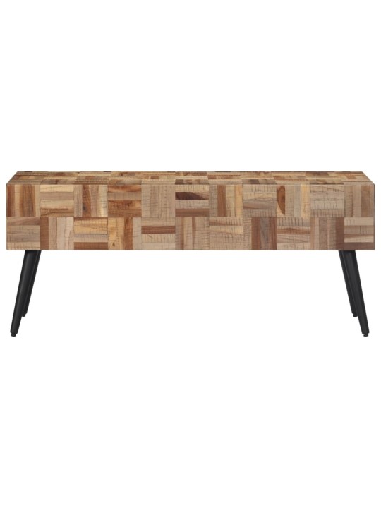 Lavice 110 x 35 x 45 cm masivní recyklovaný teak