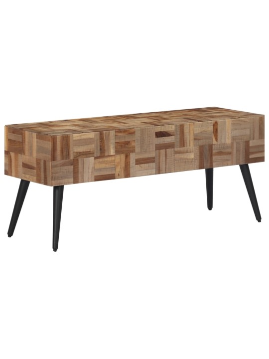 Lavice 110 x 35 x 45 cm masivní recyklovaný teak