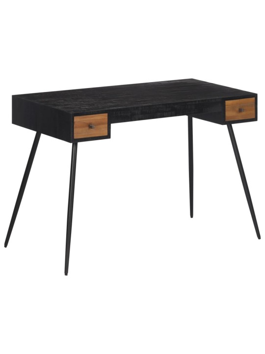 Psací stůl 117 x 56,5 x 75 cm masivní recyklovaný teak