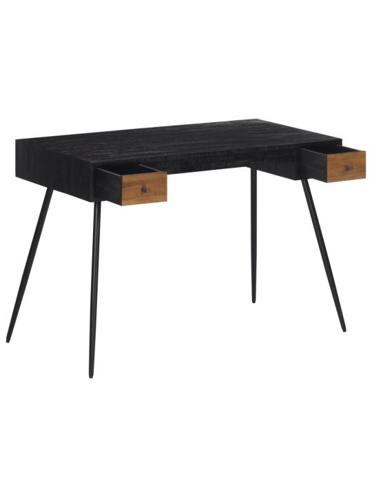 Psací stůl 117 x 56,5 x 75 cm masivní recyklovaný teak