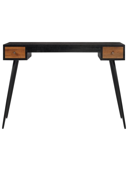 Psací stůl 117 x 56,5 x 75 cm masivní recyklovaný teak