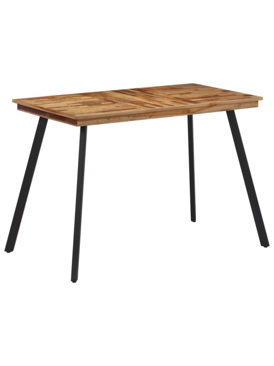Jídelní stůl 120 x 62 x 76 cm masivní teakové dřevo