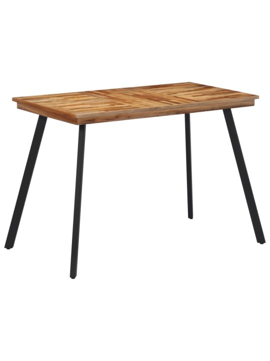Jídelní stůl 120 x 62 x 76 cm masivní teakové dřevo