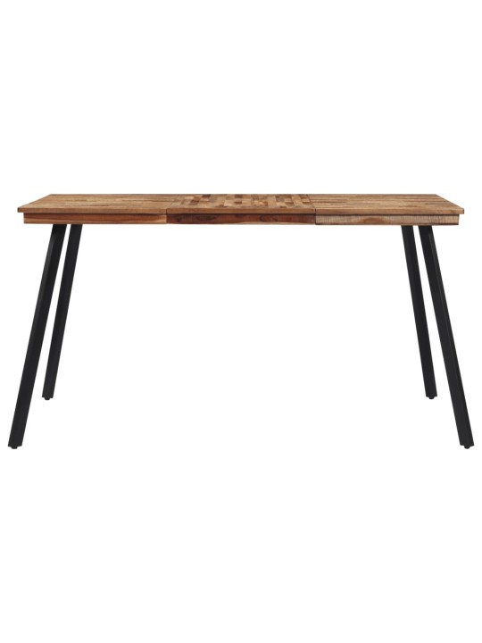 Jídelní stůl 148 x 97 x 76 cm masivní teakové dřevo